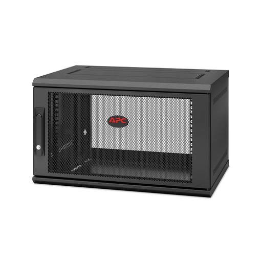APC NetShelter WX 6U Single Hinged Wall-mount Enclosure 400mm Deep