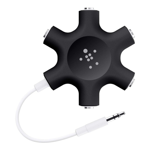 Belkin Câble Toslink numérique A/V avec adaptateur, 6 pieds (F8Z274BTBLK)