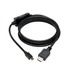 [5188107] Tripp Lite P586-006-HDMI, 1,83 m, Mini DisplayPort, HDMI, Mâle, Mâle, Noir