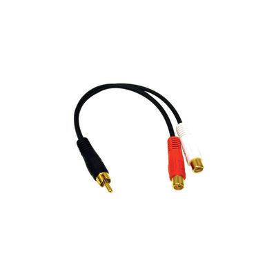 C2G Value Series RCA Plug to RCA Jack x 2 Y-Cable (03177)
