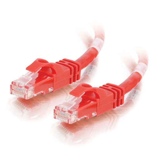 C2G 2ft.(0.61m), Cat6, Snagless Patch Cable, Red (03998)