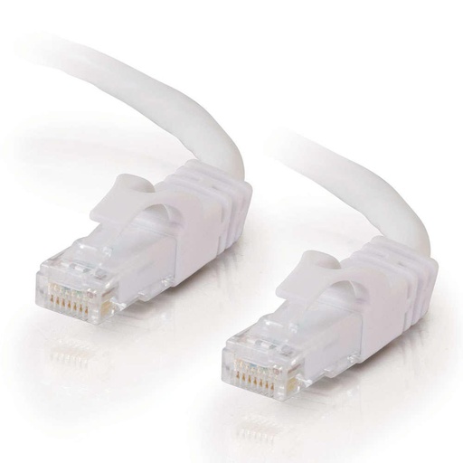 C2G 2ft.(0.61m), Cat6, Snagless Patch Cable, White (04034)