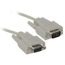 C2G DB9 M/F Extension Cable, Beige 50ft (09453)