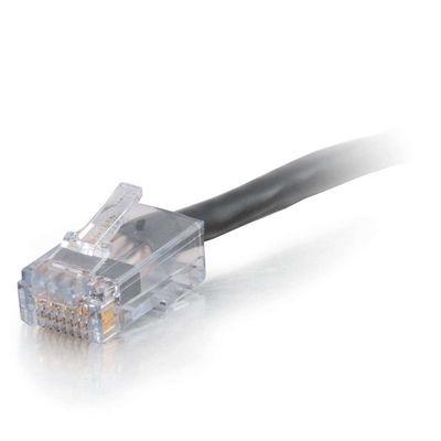 C2G 50ft Cat6 550MHz Assembled Plenum Patch Cable - black (15301)