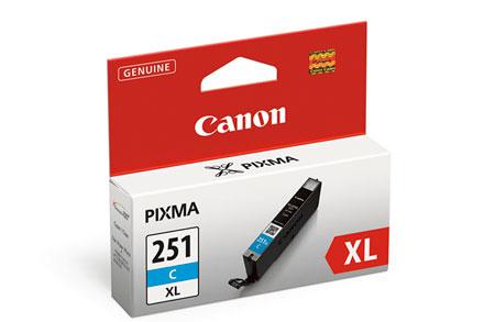 Canon Réservoir d’encre cyan CLI-251C XL (6449B001)