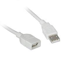 C2G USB A Male to A Female Extension Cable 2m (19018)