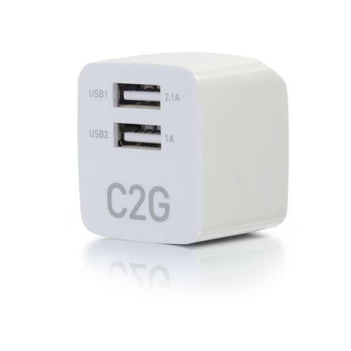 C2G 22322, Intérieure, Secteur, 5 V, Blanc