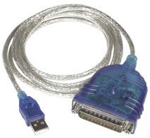 C2G Port Authority USB Serial DB25 Adaptateur 6 pieds (22429)
