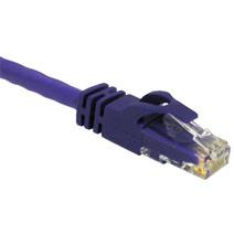 C2G 3ft Cat6 550MHz Snagless Patch Cable Purple, 0,9 m (27801)