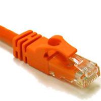 C2G 10ft Cat6 550MHz Snagless Crossover Cable Orange (27893)