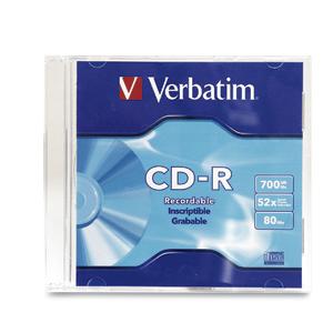 Support CD-R 52x Verbatim