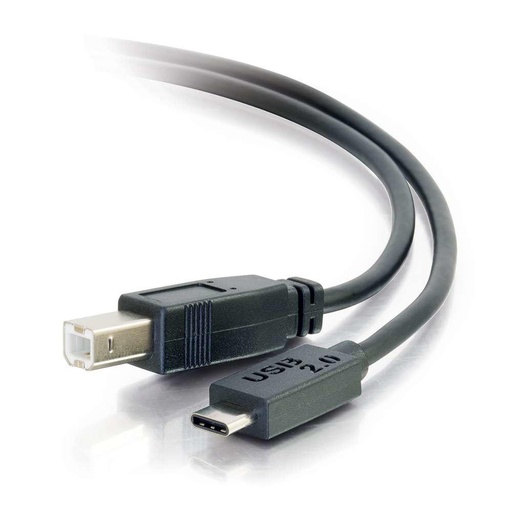 C2G 6ft, USB 2.0 Type C, USB B (28859)