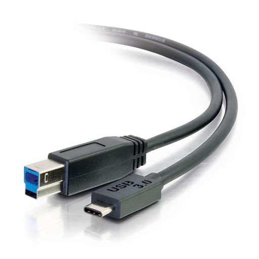 C2G 6 pieds, USB 3.0 Type C, USB B (28866)