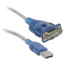 C2G Port Authority Câble adaptateur USB série DB9 18" (26886)