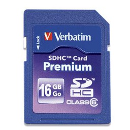 [4409424] Verbatim Carte SDHC Premium™ 16 Go (96808)