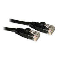 C2G 1ft Cat5E 350MHz Snagless Patch Cable Black (26969)