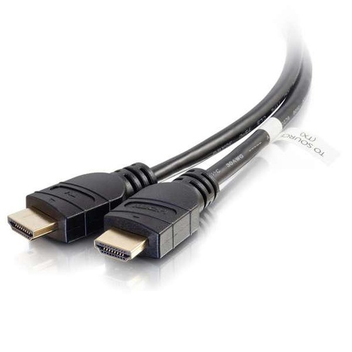 C2G Câble HDMI actif haute vitesse de 15 pieds 4K 60Hz - In-Wall CL3-rated