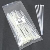 C2G 7.5in Cable Ties - White 100pk (43034)