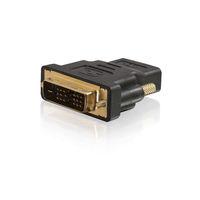 C2G DVI-D to HDMI Inline Adapter, DVI-D, HDMI, Noir (40746)