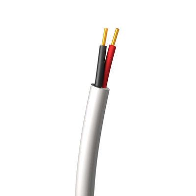 C2G 250ft 18 AWG Plenum-Rated Bulk Speaker Wire, White (40537)