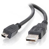 C2G Câble USB 2.0 A/Mini-B 2m (27005)