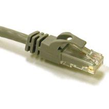 C2G 100ft Cat6 550MHz Snagless Patch Cable Grey, 30 m (27137)