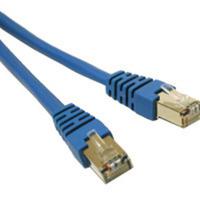 C2G 50ft Shielded Cat5E Molded Patch Cable Blue (27271)
