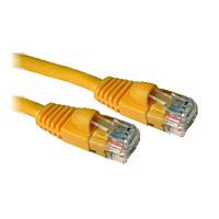 C2G 10ft Cat5E 350MHz Snagless Patch Cable Yellow (15204)