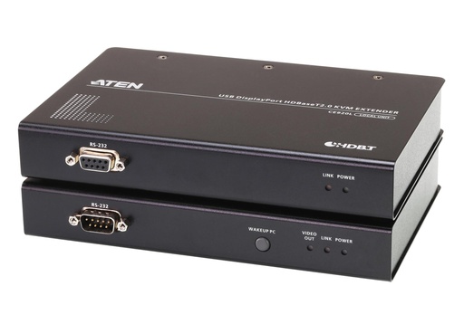 ATEN USB DisplayPort HDBaseT™ 2.0 KVM Extender (4K@100 m) (CE920)