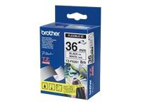 Brother TZEFX261, TZ, White, Thermal transfer, Paper, 8 m, 1 pc(s)
