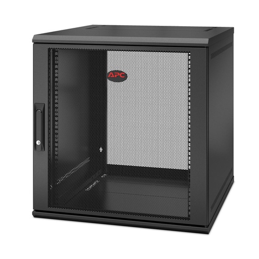 APC APC NetShelter WX 12U Single Hinged Wall-mount Enclosure 400mm Deep AR112SH4