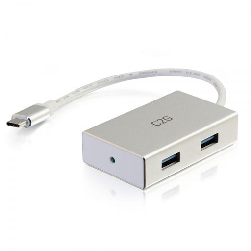 C2G USB-C Hub with 4 USB-A Ports (29827)
