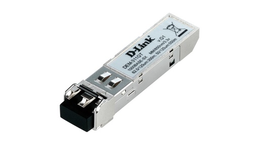 D-Link SFP, LC, 1000Base‑SX, MMF, 850nm, 550m (DEM-311GT)
