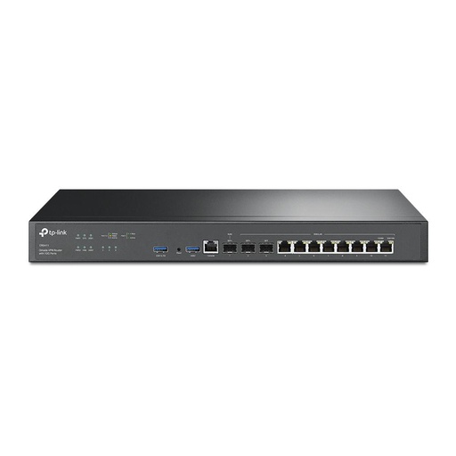 TP-Link Omada VPN Router with 10G Ports, Ethernet WAN, Gigabit Ethernet, Black