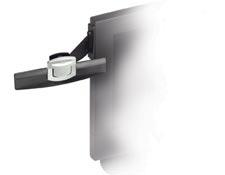 [6052982] 3M DH240MB Document Clip, Noir, Argent