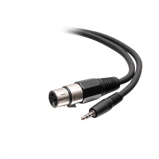 C2G 1.8m 3.5mm Male 3 Position TRS to Female XLR Cable (C2G41470)