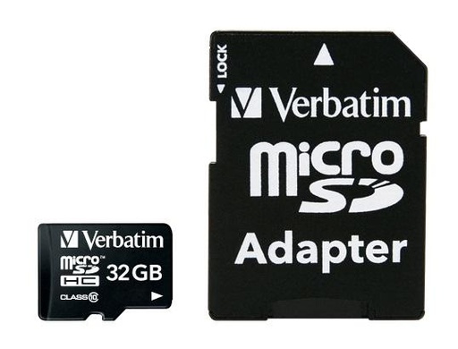 Verbatim 32GB, Micro SDHC, Class 10 (44083)