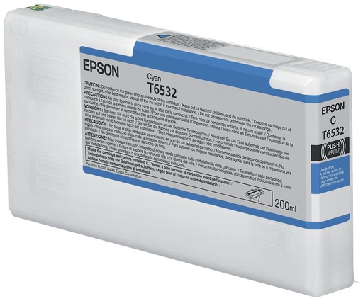 Epson Encre Pigment Cyan SP 4900 (200ml) (T653200)