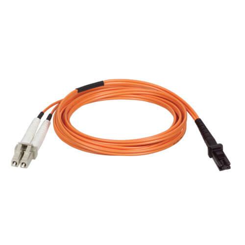 Tripp Lite Duplex Multimode 62.5/125 Fiber Patch Cable (MTRJ/LC), 5M (16 ft.)