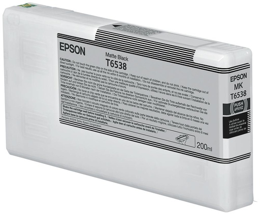 Epson Encre Pigment Noir Mat SP 4900 (200ml) (T653800)
