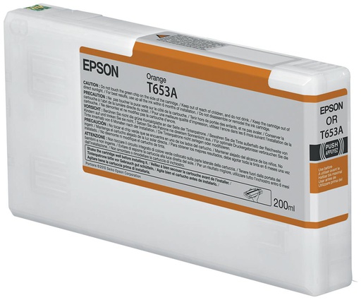 Epson Encre Pigment Orange SP 4900 (200ml) (T653A00)