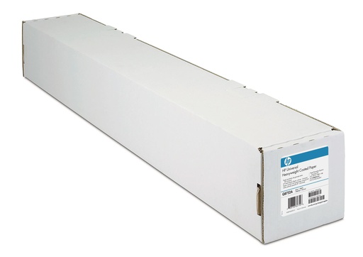 HP C6019B, Coated Paper 90 gsm-610 mm x 45.7 m (24 in x 150 ft)