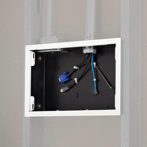 Chief In-Wall Storage Box with Flange (PAC525FW)