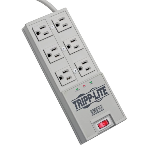 Tripp Lite TR-6, 2420 J, 6 sortie(s) CA, NEMA 5–15R, 120 V, 50 - 60 Hz, 15 A