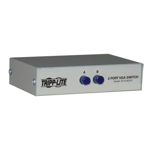 Tripp Lite Commutateur vidéo VGA/SVGA manuel à 2 ports (3x HD15F) (B112-002-R)