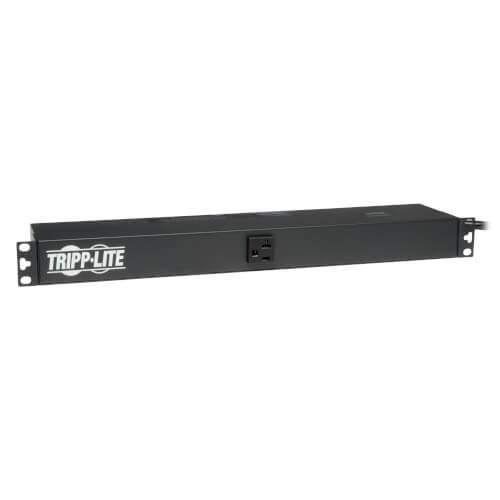 Tripp Lite PDU1220, Basique, 1U, horizontale, Métal, Noir, 13 sortie(s) CA