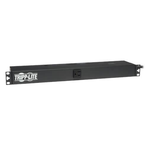 Tripp Lite PDU1215, Basique, 1U, horizontale, Métal, Noir, 13 sortie(s) CA