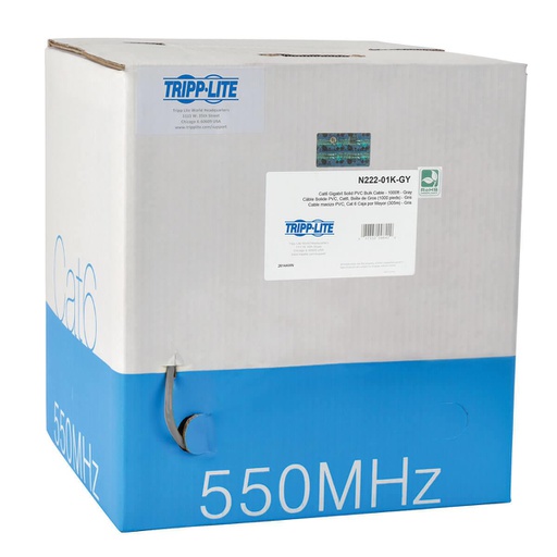 Tripp Lite N222-01K-GY, 304,80 m, Cat6