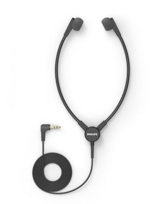 Philips ACC0233, Avec fil, Casque, Noir (ACC0233/00)