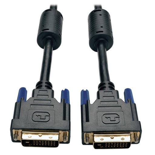 Tripp Lite P560-025, 7,62 m, DVI-D, DVI-D, Mâle, Mâle, Noir